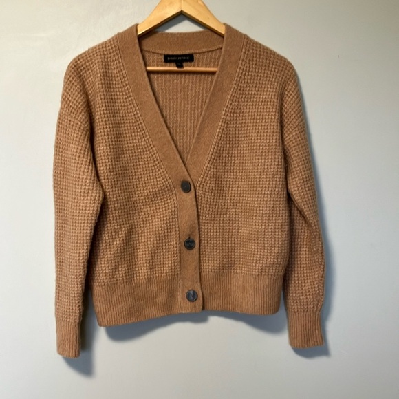 Banana Republic Tan Wool Blend Cardigan - Picture 1 of 6